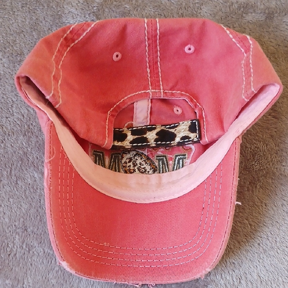 Kbethos Vintage Pink Football Mom Cap - Picture 2 of 7